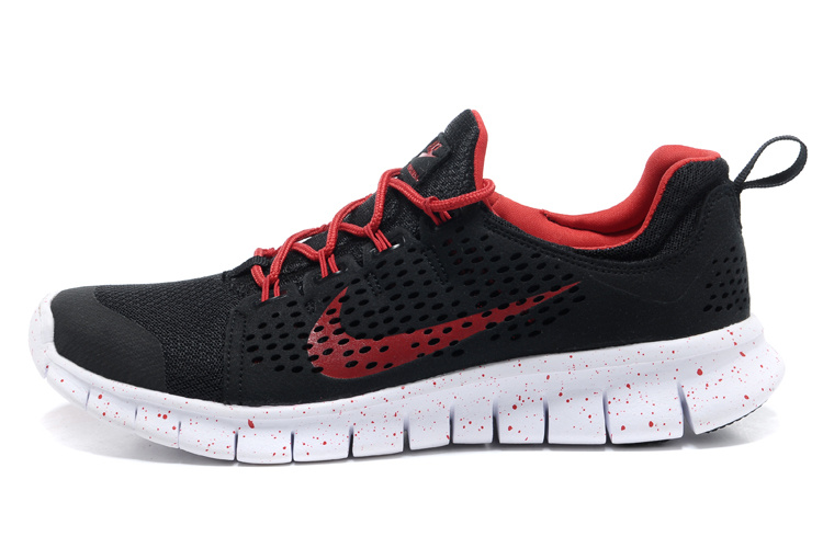 Hot Nike Free3.0 Men Shoes Black/Red
